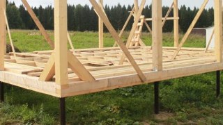 Сарай на винтовых сваях или хозблок на сваях Выкса цена от 2573 руб. / шт.